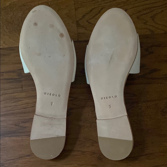 Women's Nisolo Bone colored Slide Sandals - Picture 5 of 9